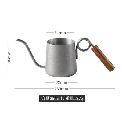 Fai una dichiarazione con la macchina da caffè a collo di gallina in acciaio inossidabile funzionale e durevole