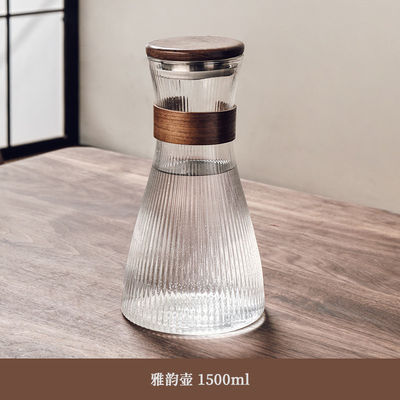 Moderno design a strisce trasparente con alto borosilicato in vetro