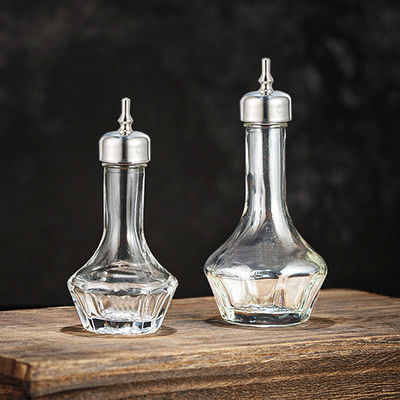 Vendita diretta Vino di qualità vetro cristallino di ambra a forma di U elegante vetro a scatto progettato per vino