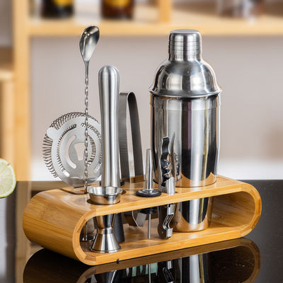 Kit di mixers professionali a 10 pezzi con attrezzi per barre metalliche