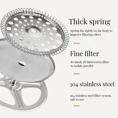 Ristorante Ceramica Charm French Press 600 ml per Caffè Perfetto o Mocca in Nero