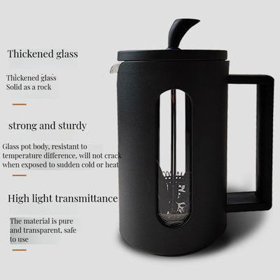 Ristorante Ceramica Charm French Press 600 ml per Caffè Perfetto o Mocca in Nero