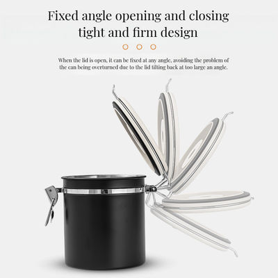 Confezione per la conservazione degli alimenti Modern 304 stainless steel coffee can with breathable preservation