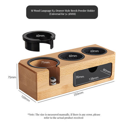 Miscelatore di schiuma per latte di caffè Miscelatore di schiuma per latte di legno solido