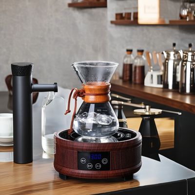 Logo personalizzato Doppio muro Borosilicato vetro caffettiera per insolita resistenza al calore