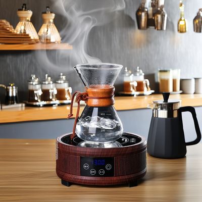 Logo personalizzato Doppio muro Borosilicato vetro caffettiera per insolita resistenza al calore