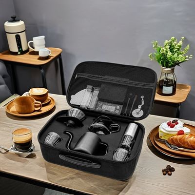 Ammiratori di caffè Set di partenza stile classico con macchinario Moka Pott e utensili