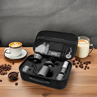 Ammiratori di caffè Set di partenza stile classico con macchinario Moka Pott e utensili