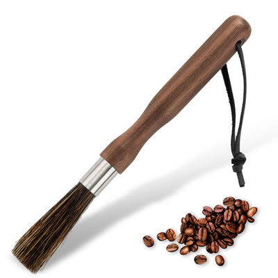 Spazzola di pulizia in legno di bambù a manico lungo e distaccabile per cucina domestica