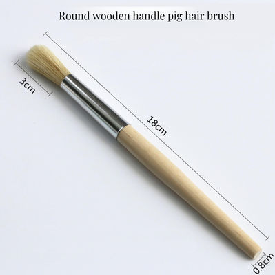 Capelli di cinghiale spazzola da barba per uomini Logo in legno personalizzato Pcs pacchetto Manico spazzola in legno