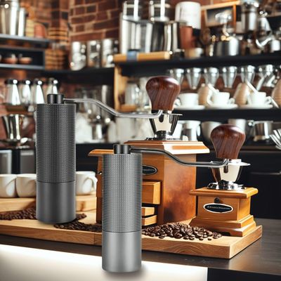 Logo personalizzato Acceptabile per la casa Macchina da caffè a manovella per gli amanti del caffè