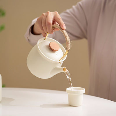 Scalda tè in ceramica a manicotto a cicli in stile europeo per la casa Hotel Ristorante e ufficio