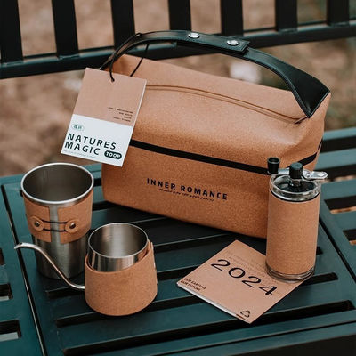 Borsa da viaggio all'aria aperta Regali Scatola Imballaggio Grinder Pott Kettle Versare sopra Coffee Maker Set