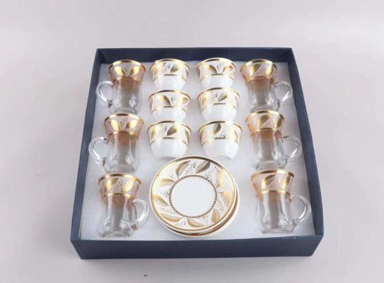 Europa Design Bicchiere di vetro a due pezzi Termo bottiglia Corpo metallico Bottiglie aspiratrici per caffè