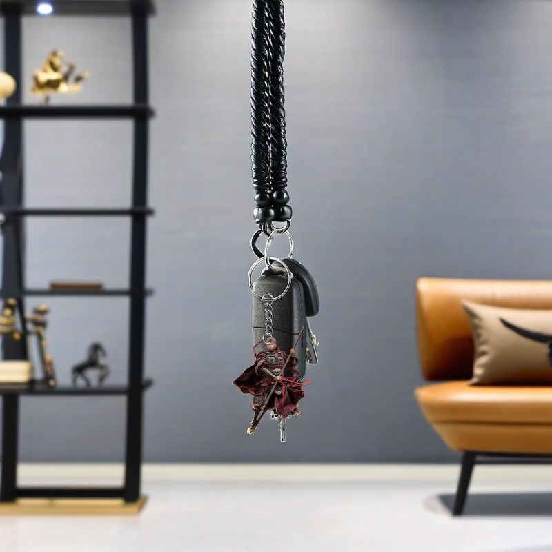 Mito nero contemporaneo Wukong Pendente acrilico per zaino per auto Accessori per computer