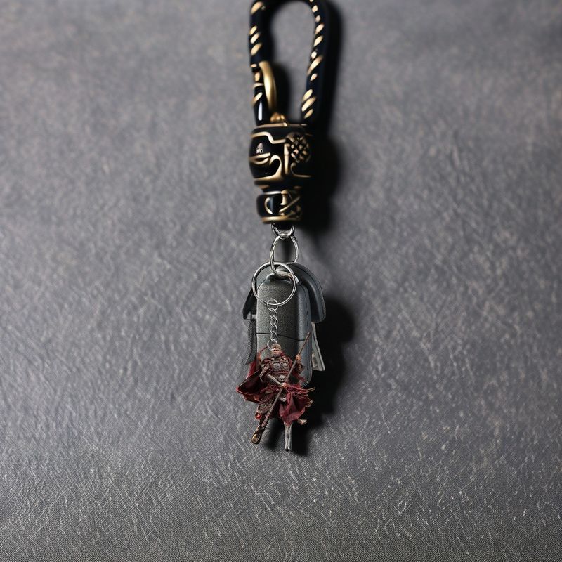 Witch Black Myth Wukong 2D Acrylic Keychain Pendente per Decorazioni per Auto a zaino transfrontaliero