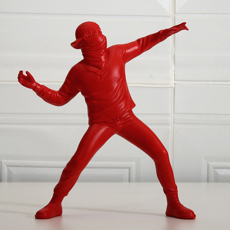 Home Decorazioni Art Deco Ispirato Fiori Gettando Ragazzi Con Cross Mirror Knick-Knack