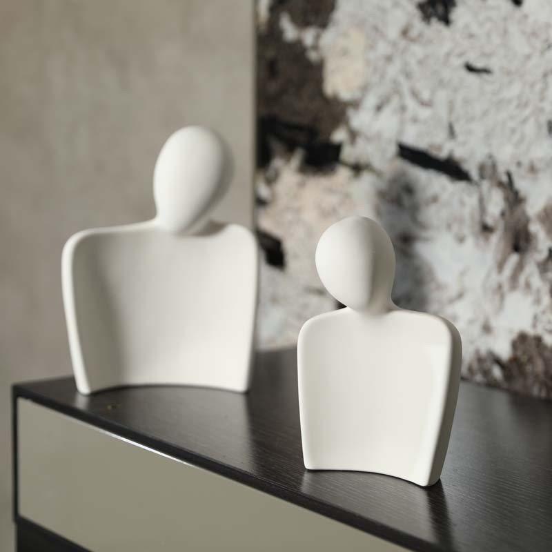 Altre decorazioni per la casa Vibrante sculture in bambù di amanti abbracciati Arti ceramiche per regali