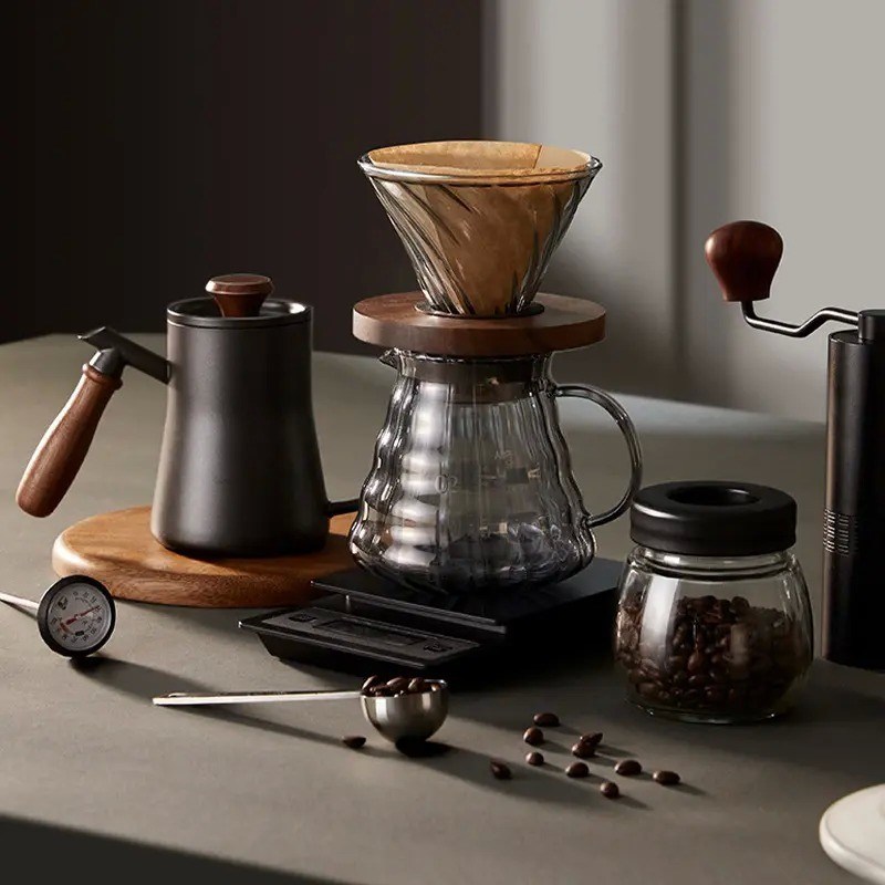 Filtro in acciaio inossidabile e coperchio server di caffè per taglio personalizzato
