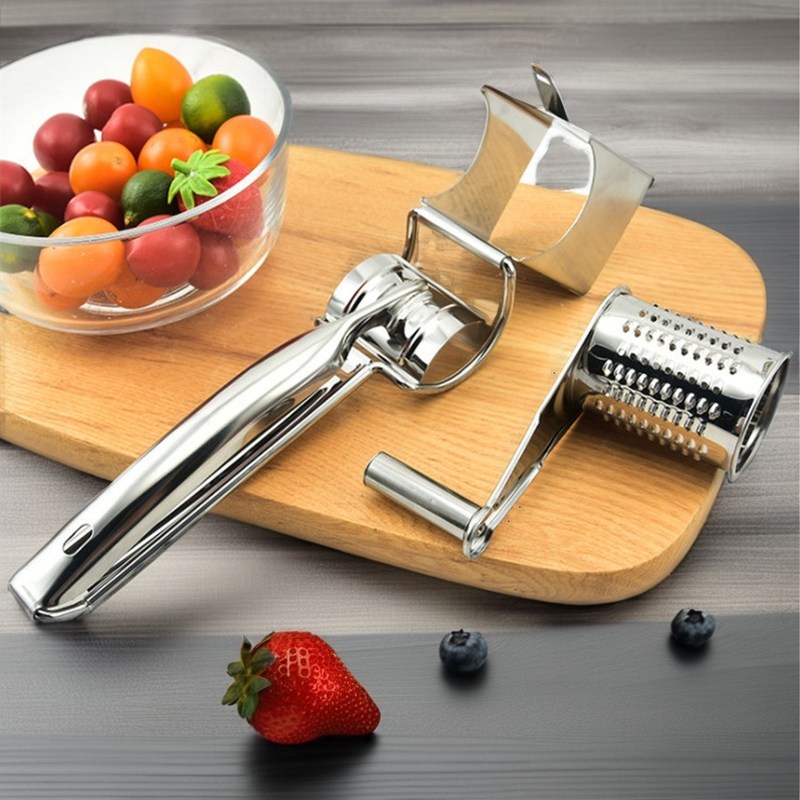 Trittatore di formaggio e verdura in acciaio inossidabile per semplificare la cucina domestica