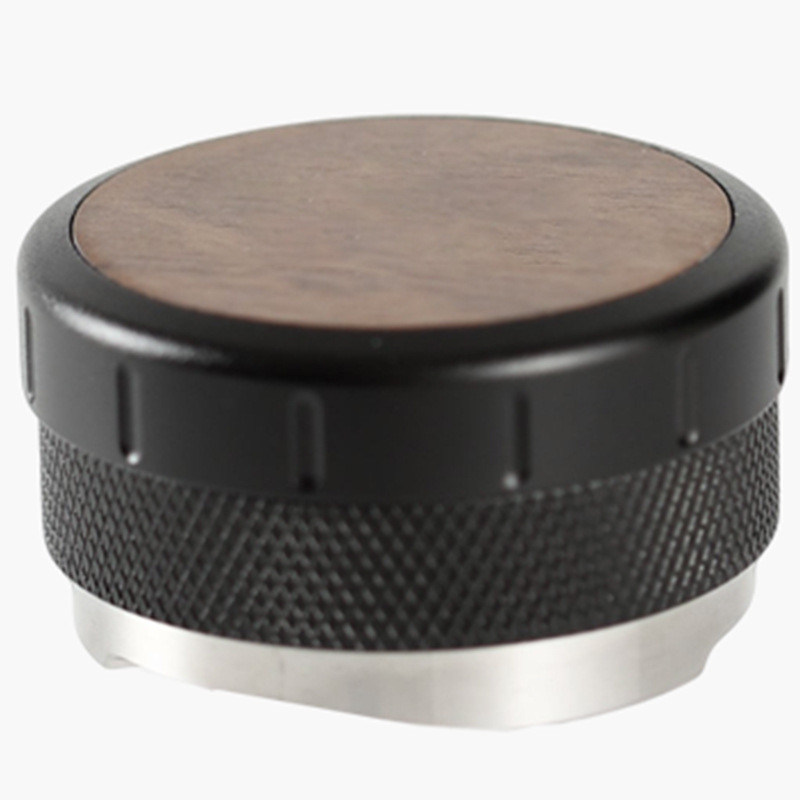 Tamper espresso regolabile in altezza con base in acciaio inossidabile e strumento portatile per barista