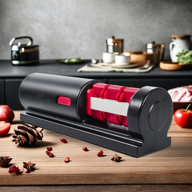 Tagliatori di logo personalizzati Tagliatori di coltelli e forbici 4 in 1 per la rettifica dell'acciaio in casa