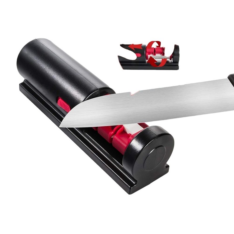Acciaio per tagliare coltelli per cucina domestica multifunzionale 4 in 1 ceramica di diamanti
