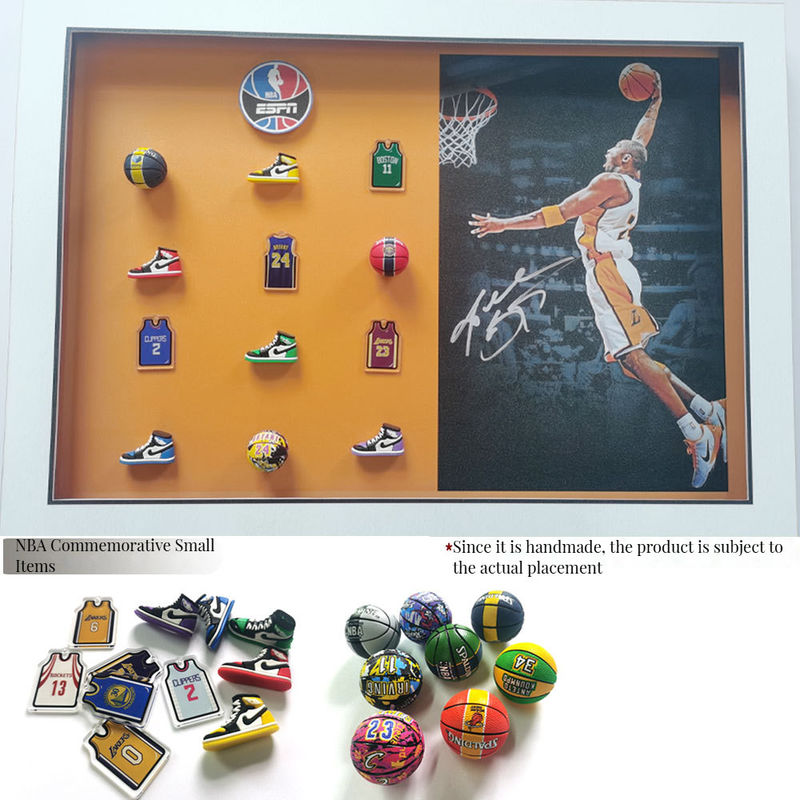 Dipinto decorativo rettangolare della star del basket Jordan LeBron James per l'impiccagione