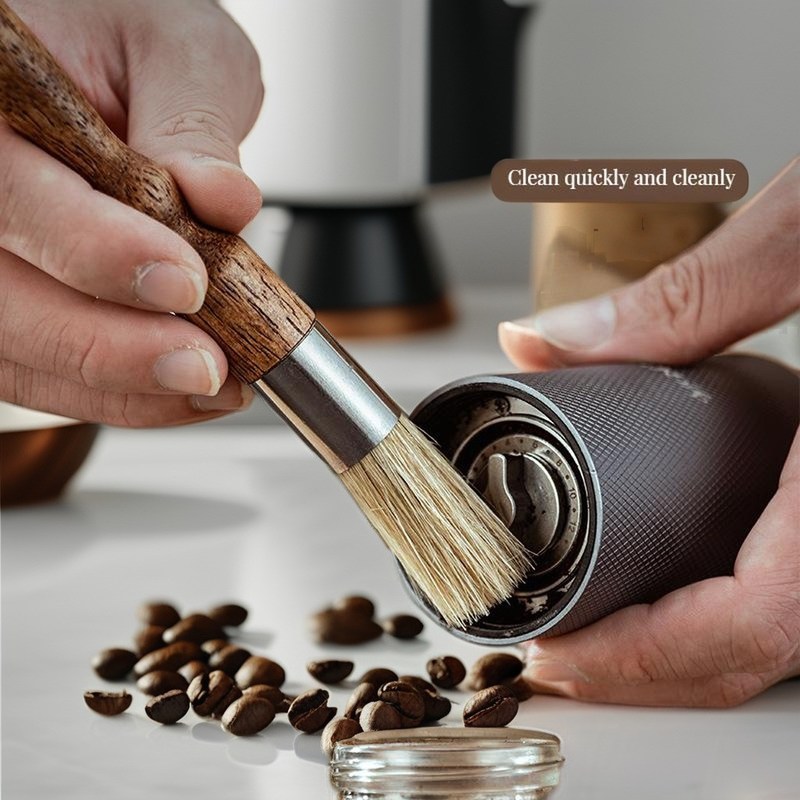 Maniglia di legno ecologico 58mm Distribuitore di espresso per baristi