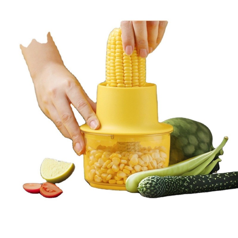 Home Cucina Acciaio inossidabile Tresciatrice di mais Macchine per la macinazione manuale Strumenti di preparazione delle verdure