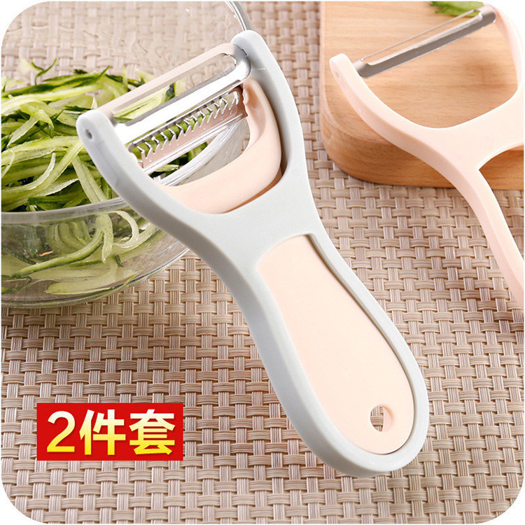 Coltello per peeling metallo versatile con raschiatura manuale e maniglia antiscivolo