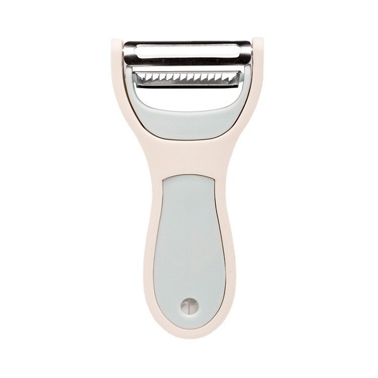 Lamette di acciaio inossidabile affilate a doppia funzione Mini peeler manuale per frutta e verdura