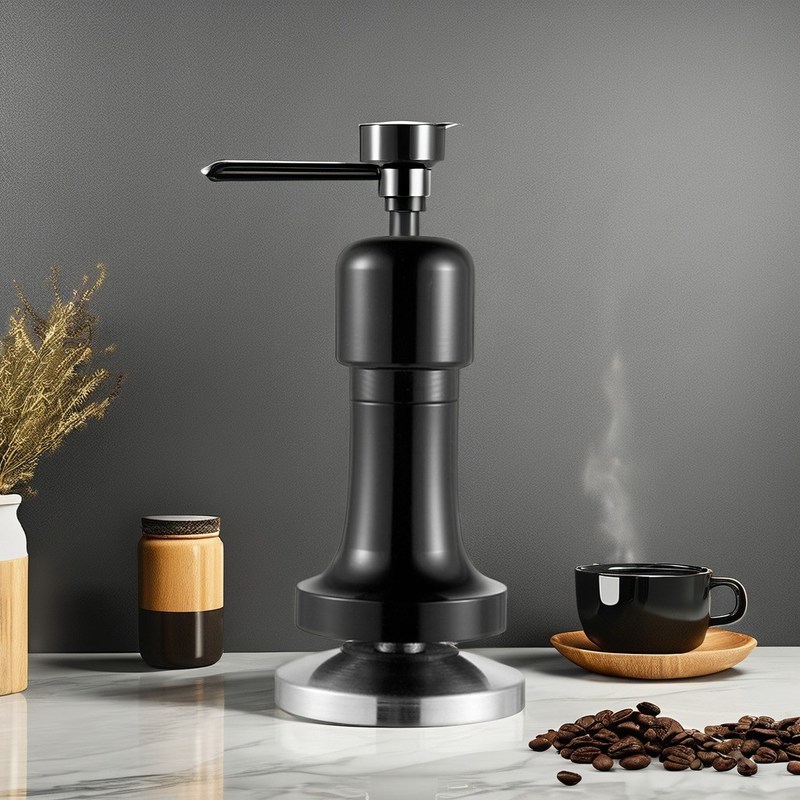 Stainless Steel Hand Push Coffee Tamper Stand Perfetto per il Cafè Espresso Tamper