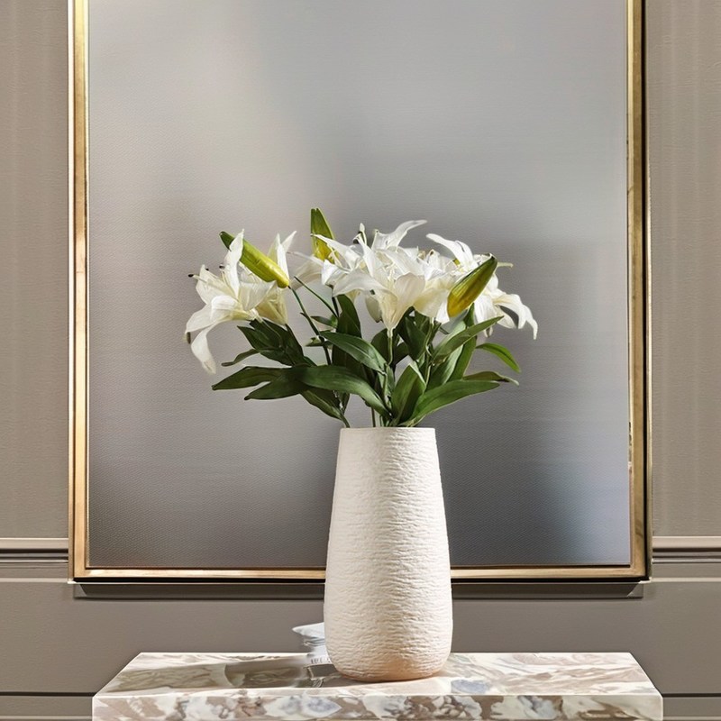 Home Decorazione del tavolo di nozze Vaso ceramico da designer per decorazioni artigianali