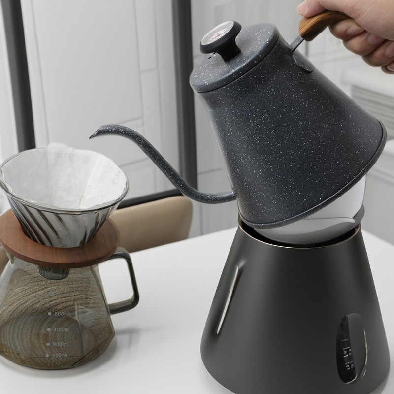 Modern Design Acciaio Inossidabile Gooseneck Caffettiera per Barista e Caffettiera