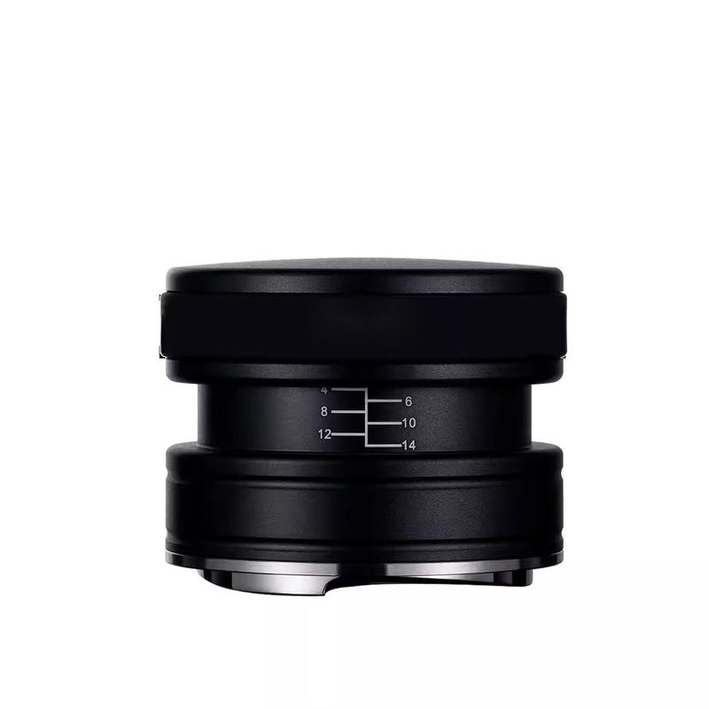 Distribuitore di espresso ecologico da 58 mm Tamper per legno metallico Portafilter compatibile