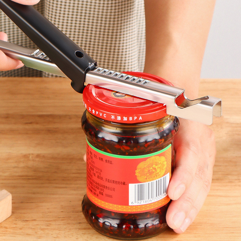 Apribottiglie da cucina multifunzione resistenti Apribottiglie in acciaio inossidabile a colori personalizzati