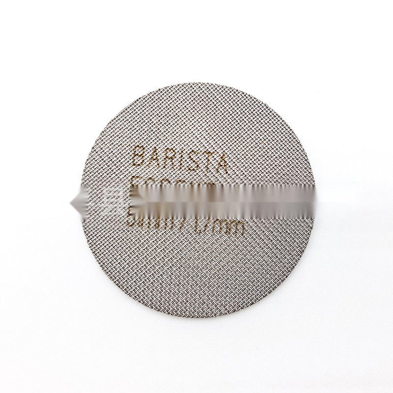 1.7mm Stainless Steel Coffee Puck Screen per la guarnizione del filtro della macchina da espresso eco-friendly