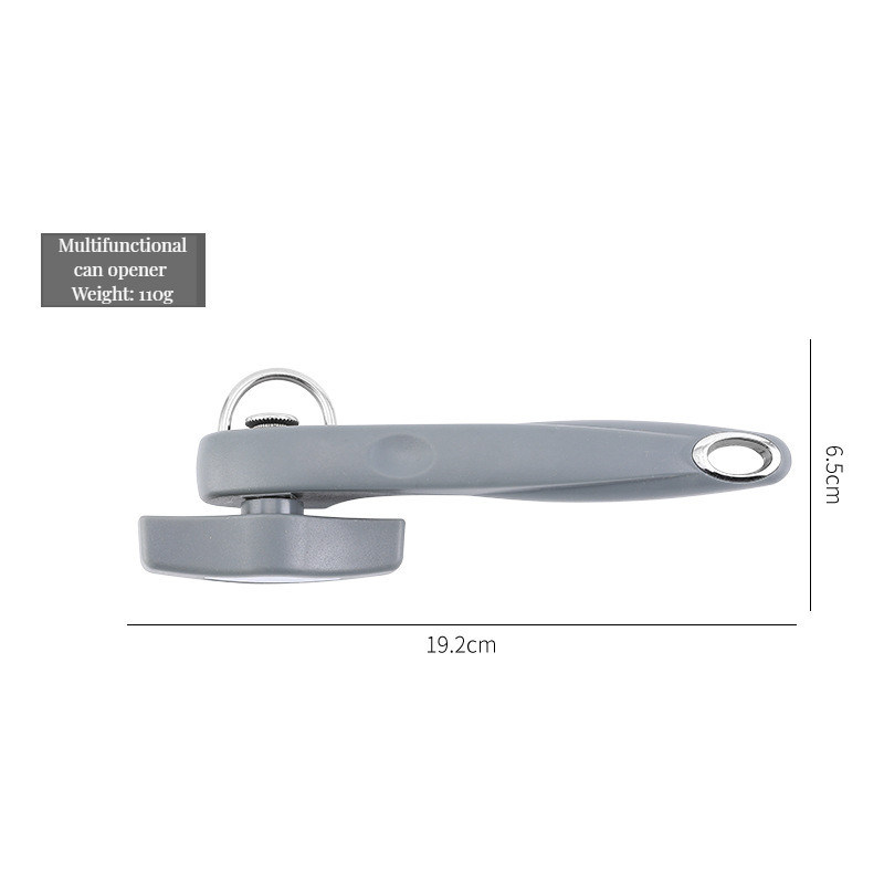 Apri scatole in acciaio inossidabile resistenti senza sforzo con design a manopola e logo personalizzabile