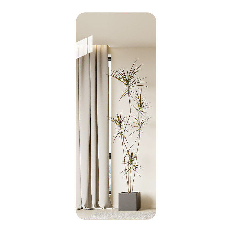 Specchio in legno di metallo vintage a forma di arco per la decorazione del muro del bagno a lunghezza completa personalizzata