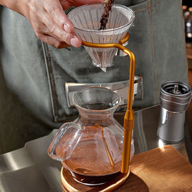 Sosta per la preparazione del caffè a domicilio o in ristorante