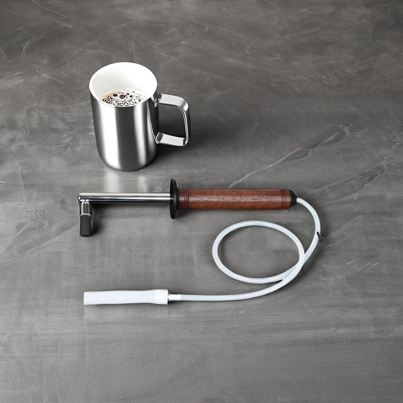 Acciaio inossidabile Professional Classic Espresso Machine Spazzola di pulizia a vapore per baristi