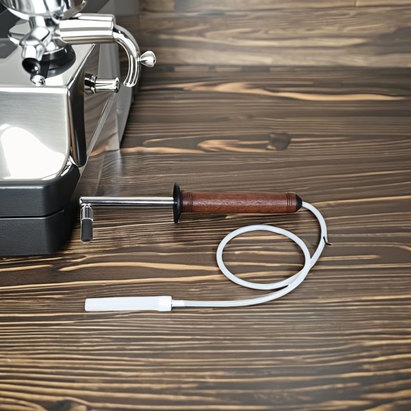 Essential Modern Barista Accessoire Pressure Steam Coffee Brush per la pulizia anti-scaldamento
