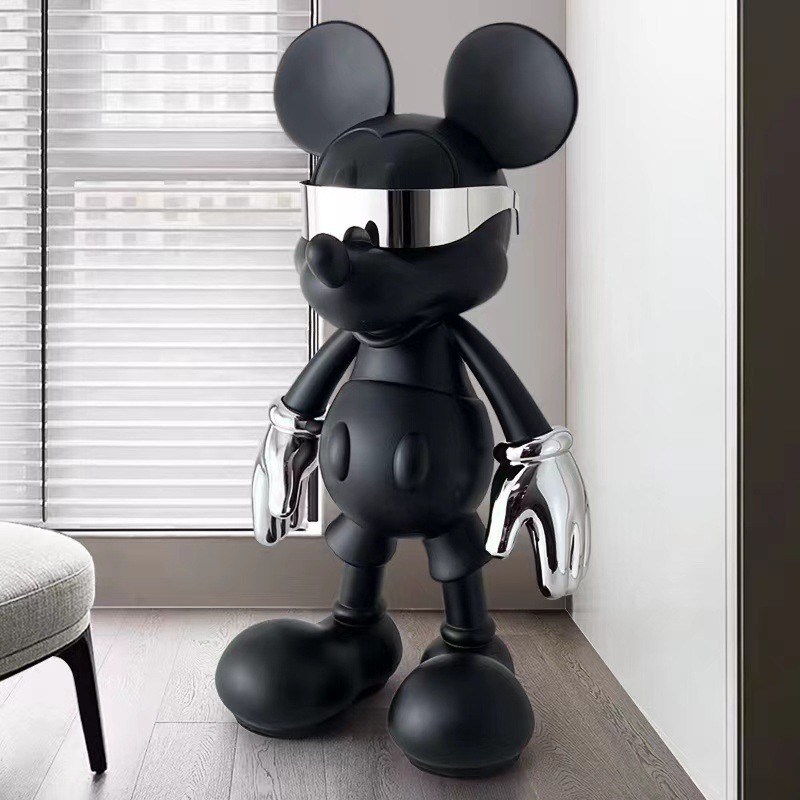 Ornamenti in ceramica per cyberpunk moderno Mickey Mouse Decorazioni di gioco alla moda per tutte le occasioni