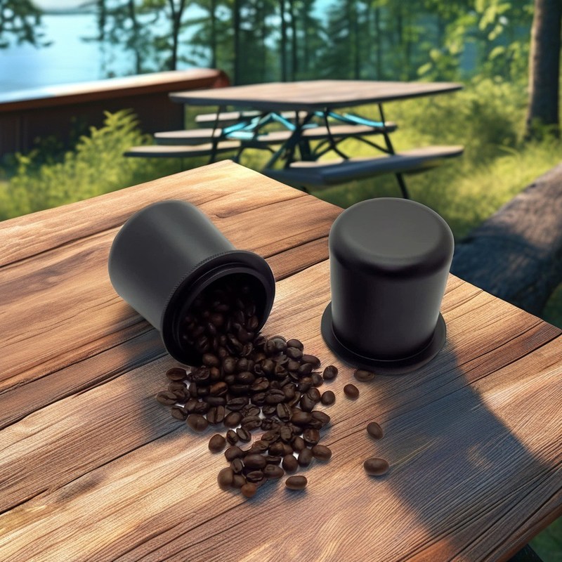 Aggiustatore di polvere di espresso ecologico con tazza di dosaggio del caffè Strumenti WDT di precisione 51/58mm