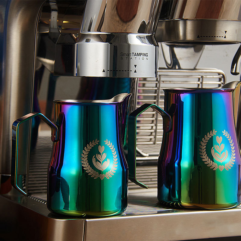 Funzione del latte in schiuma Bottine di latte in acciaio inossidabile per espresso 350 ml o 500 ml Latte Pitcher