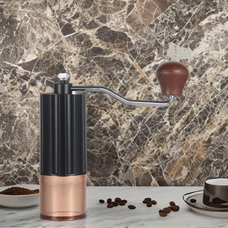 Grinder per caffè eco-compatibile, design moderno, comodo per il viaggio