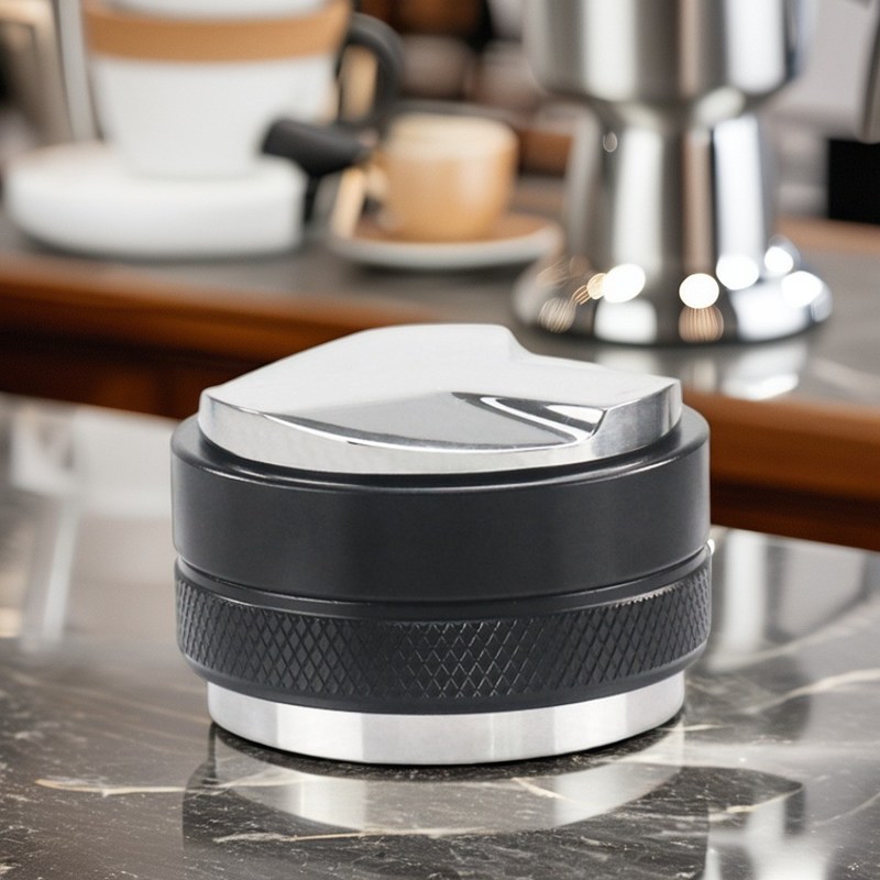 Base per la manipolazione del caffè Professionale 58mm Dual Head Eco-Friendly Espresso Leveler per caffè