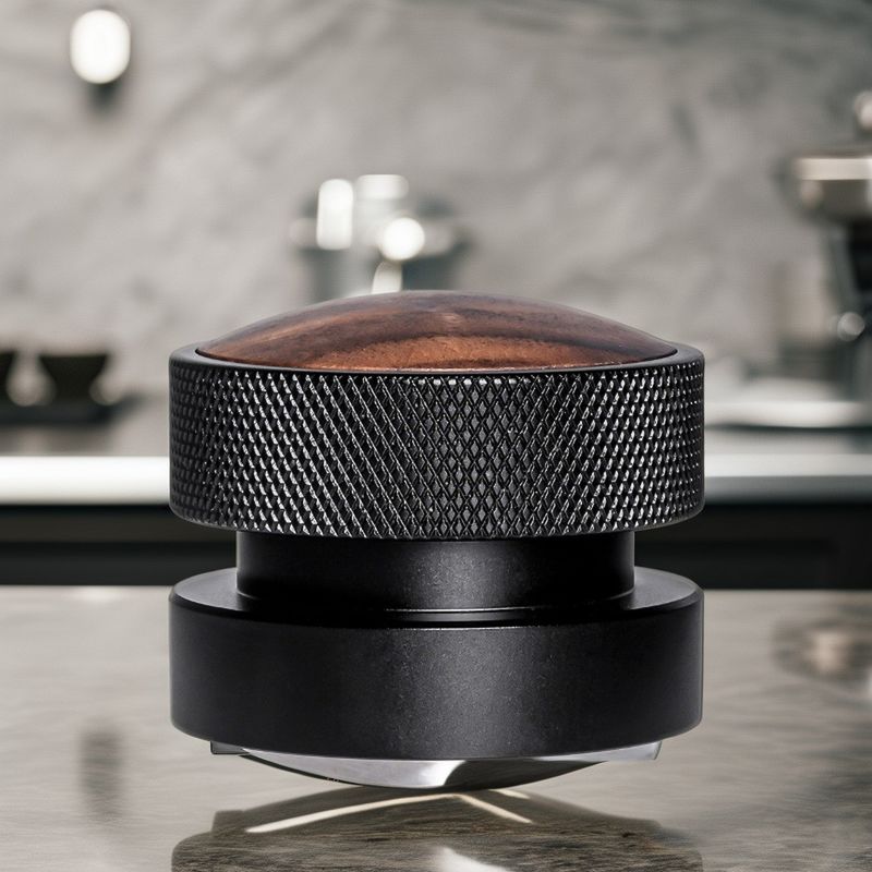 58mm di acciaio inossidabile Espresso Tamper Set con tappo di legno di noce Durable e eco-friendly