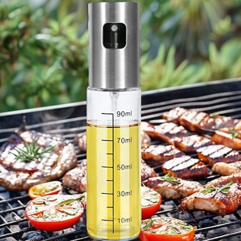 Strumenti da cucina durevoli utensili portatili in acciaio inossidabile per la cottura di insalata e barbecue